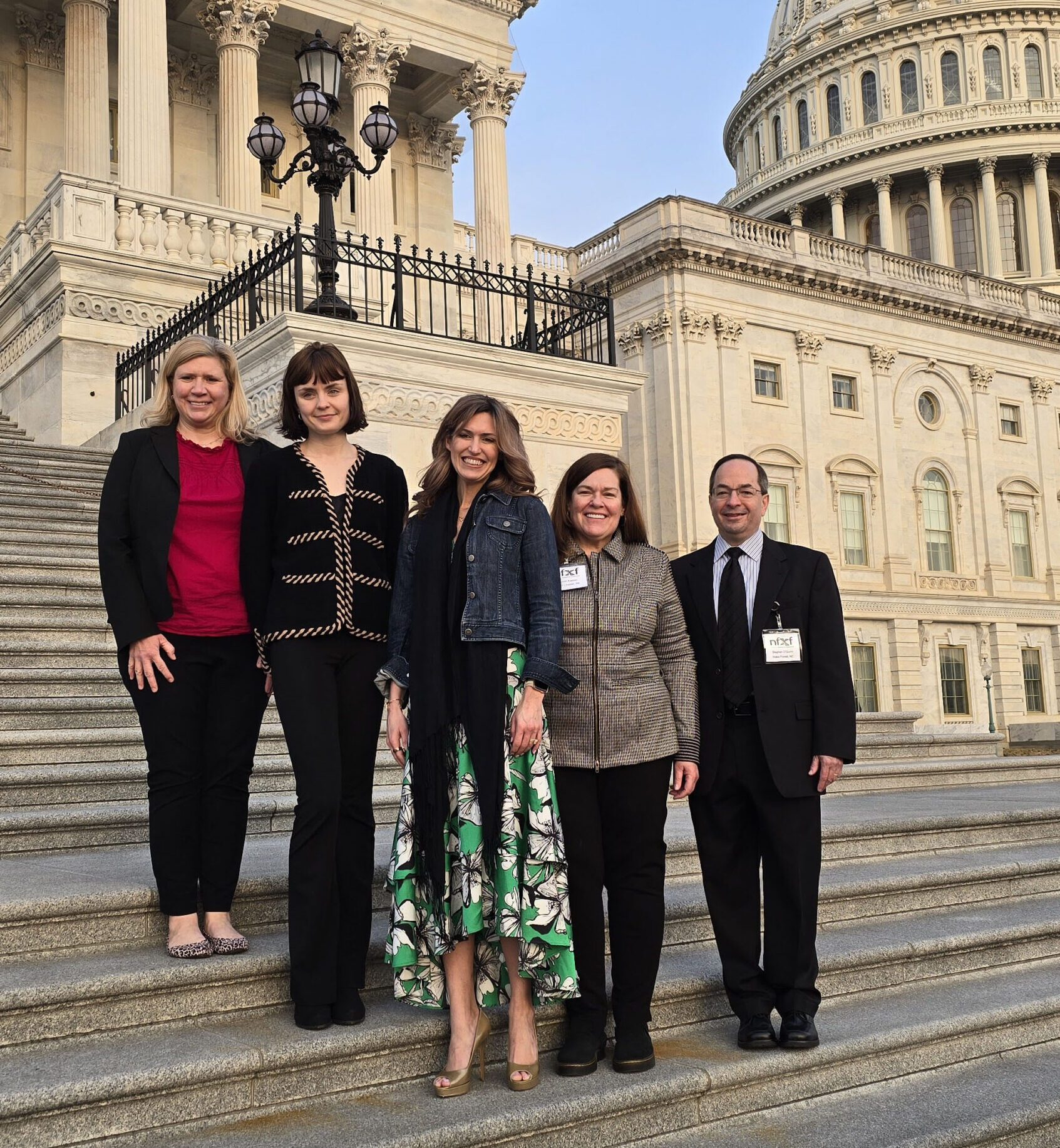 Carolyn Kreusser, Director, Market Insights; Gabrielle France, Senior Manager Advocacy; Cate McCanless, SVP, Chief Corporate Affairs Officers; Kristen Kaplan, Director Clinical Operations; Dr. Stephen O'Quinn, Consultant, Patient Advocacy; with Harmony Biosciences
