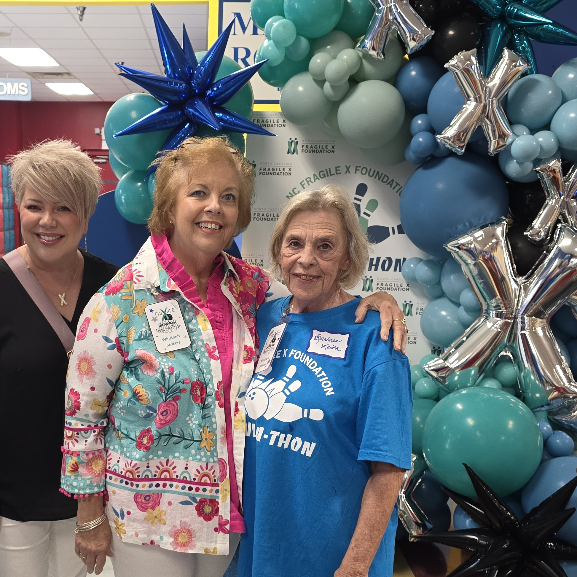 Thanks to Jennifer Keith, pictured with Kathy Moore and Barbara Keith, for the beautiful decorations and cakes.